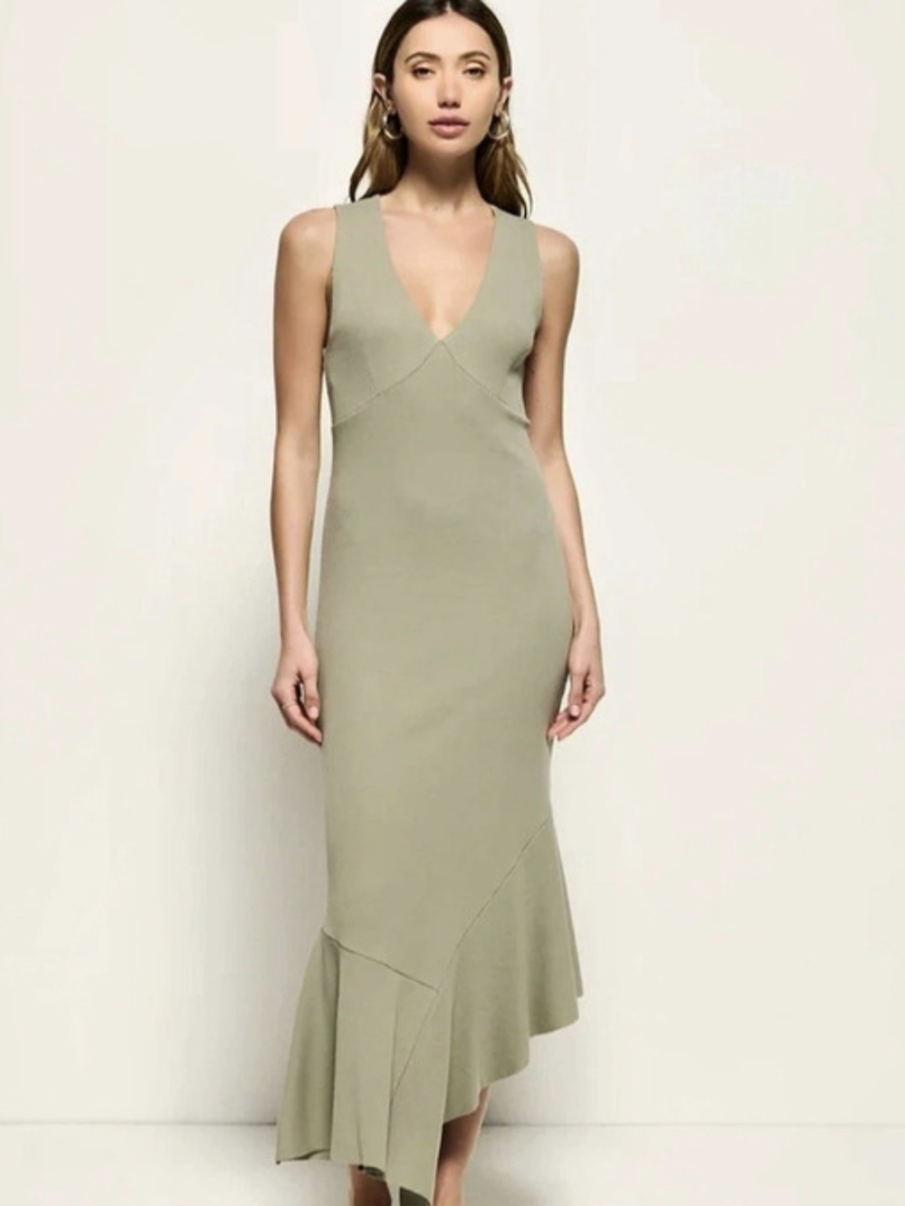 NWOT Nation Carmel Midi Dress Midi Dress in Green